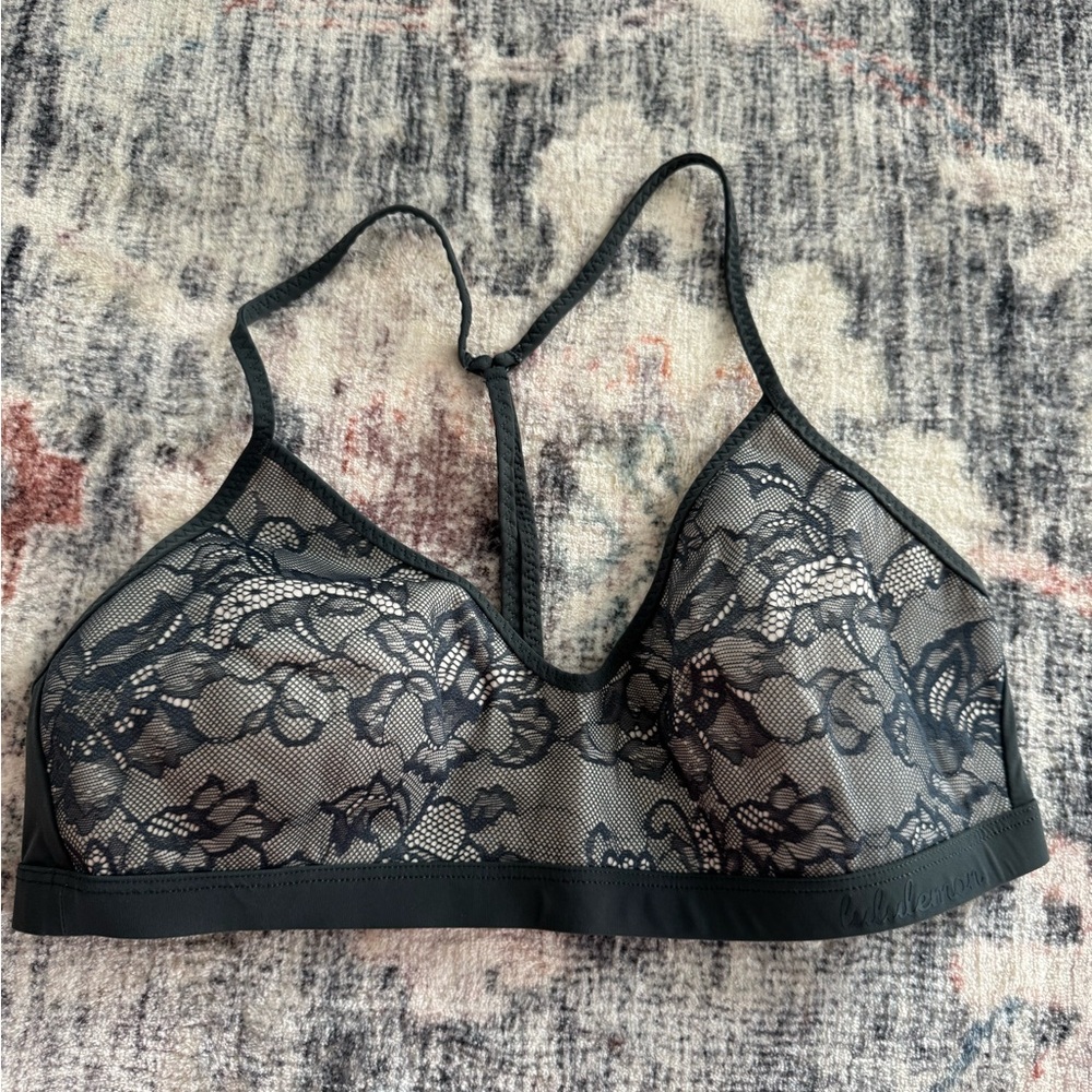 Lululemon Athletica Black Lace Bra